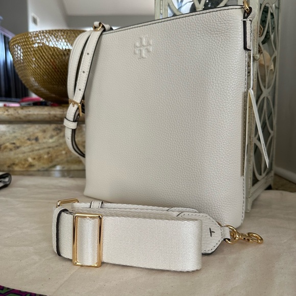 New Tory burch Thea swingpack crossbody/ shoulder bag in new ivory - Picture 4 of 13